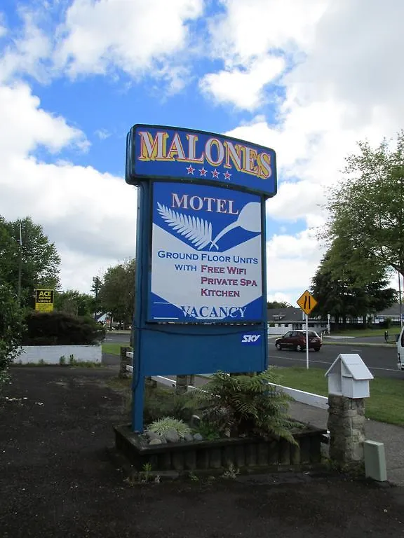 Malones Spa Motel Rotorua 4*,  Nya Zeeland